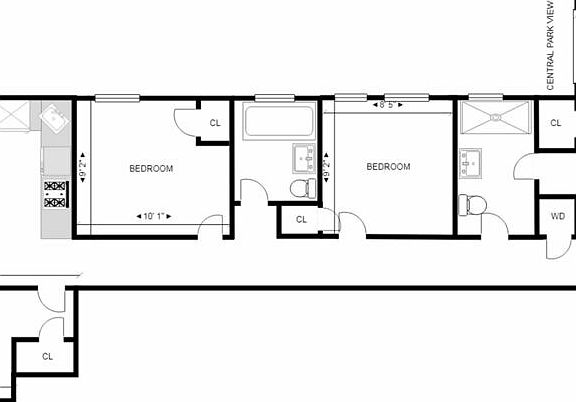 2nd image of 225 Central Park N #6B
