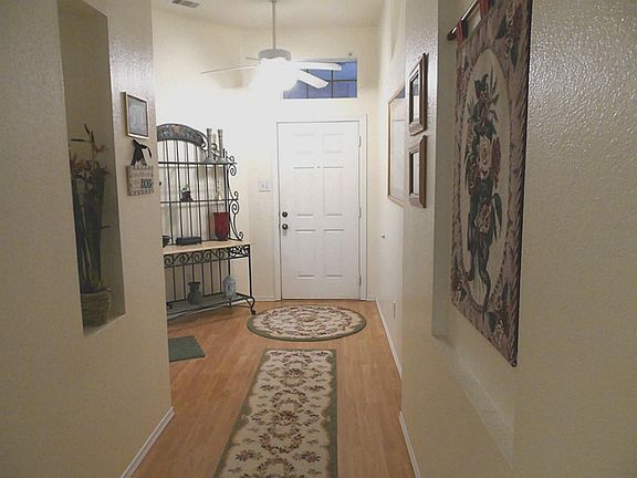 Large entry way with laminate flooring