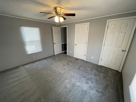 Bedroom with large closet