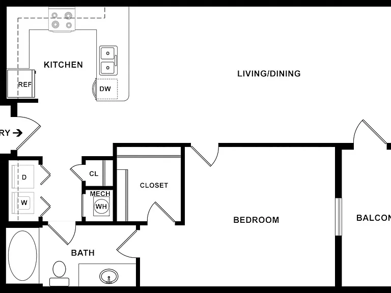 Oaks Centropolis Apartments — Photo 12