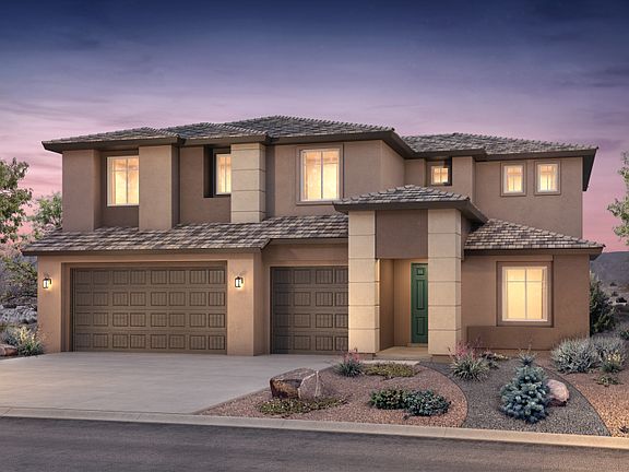 A contemporary take on the Messina home design brings a modern feel with slate tile roofing and mult