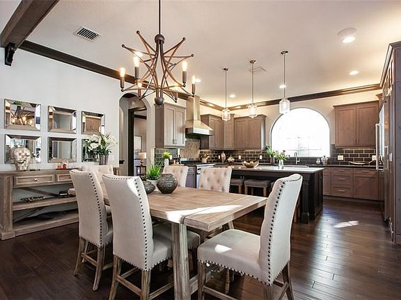 Entertainer's dream with open floor plan and plentiful seating.
