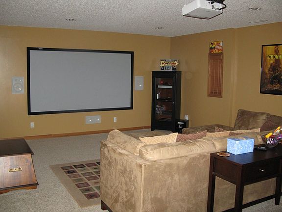 Basement Theater Room