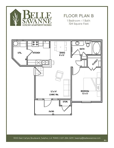 Floor plan B