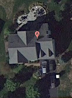 current Google shot showing patio