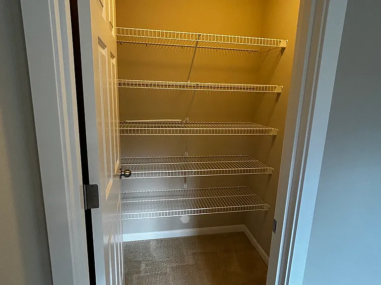 Closet off of loft space