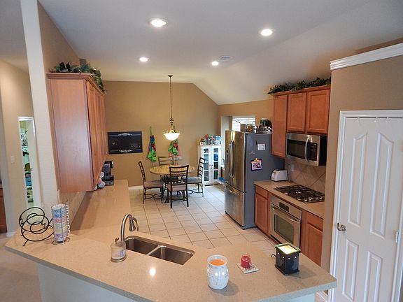 Bar overlooks Living Room 