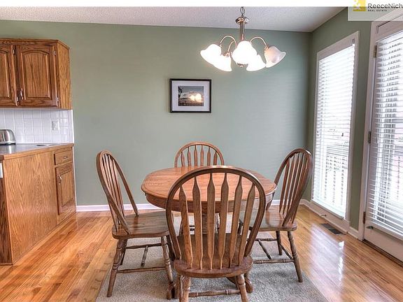 Breakfast room walks out to deck