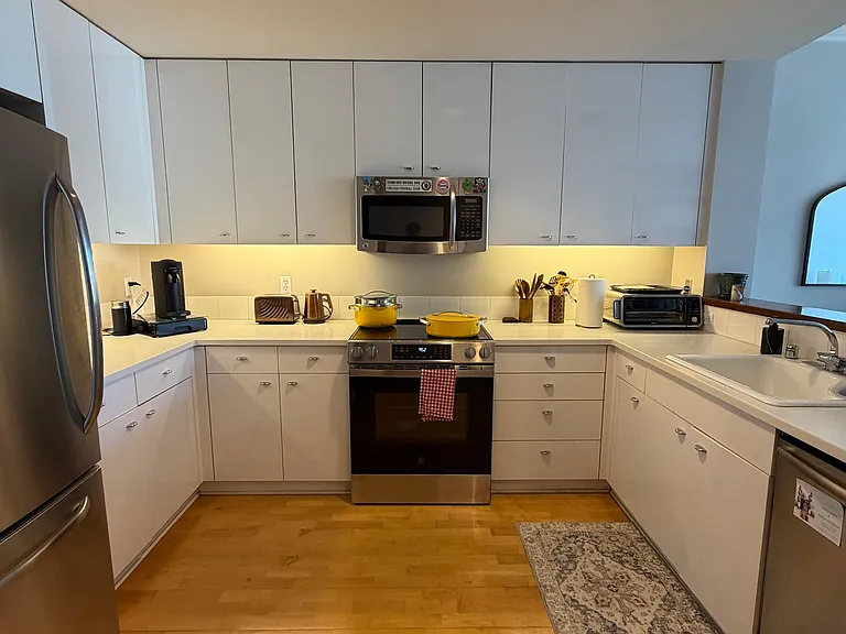 Kitchen with modern appliances