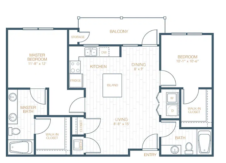 Floor plan B2