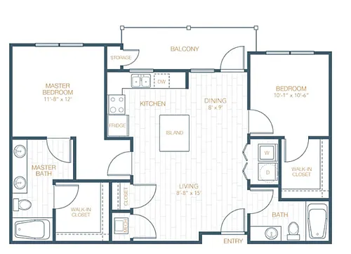 Floor plan B2