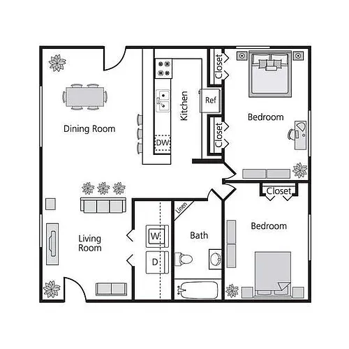 Floor plan 2A-750
