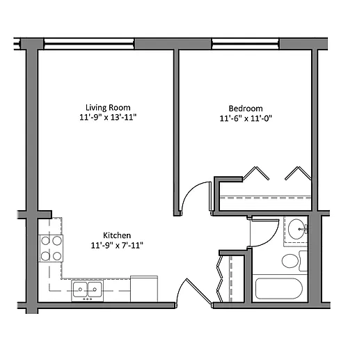 Floor plan The Burrow
