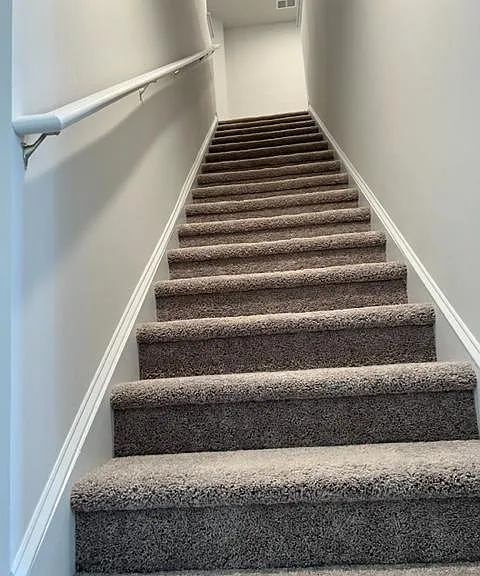 Stairs to top floor