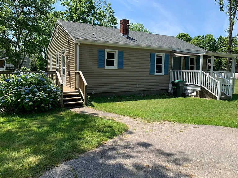 Front deck and porch