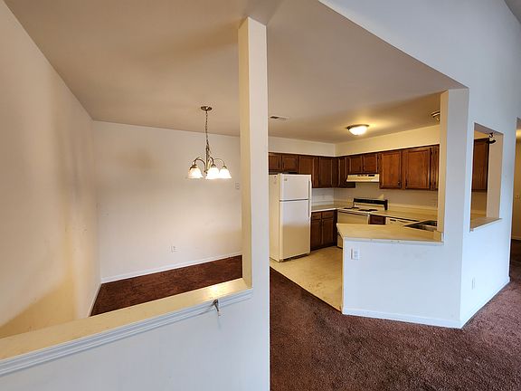 Dinning area and kitchen