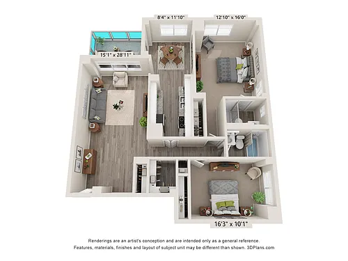 Floor plan Brentwood