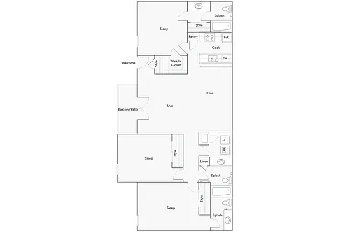 Floor plan Dormont