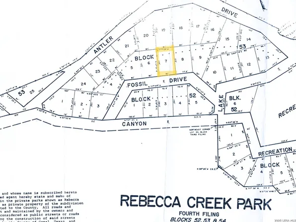 183 Fossil LOT 7, Spring Branch, TX 78070