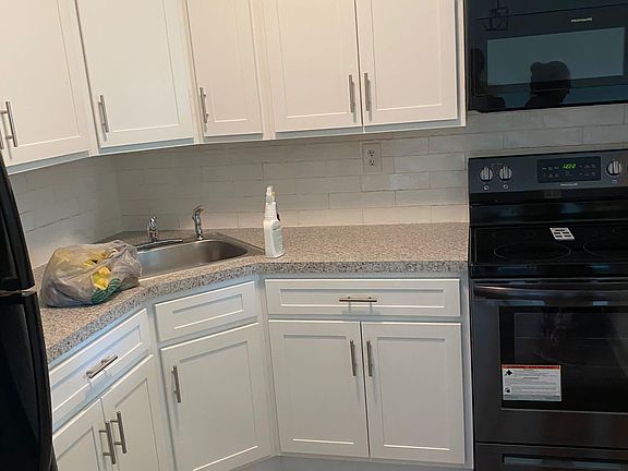 kitchen with new appliances