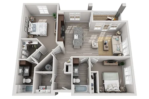 Floor plan B2