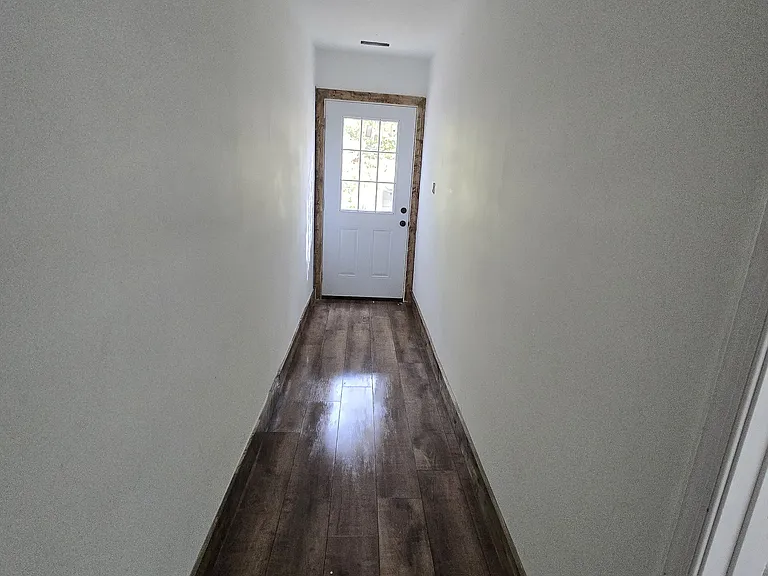 Back door hallway