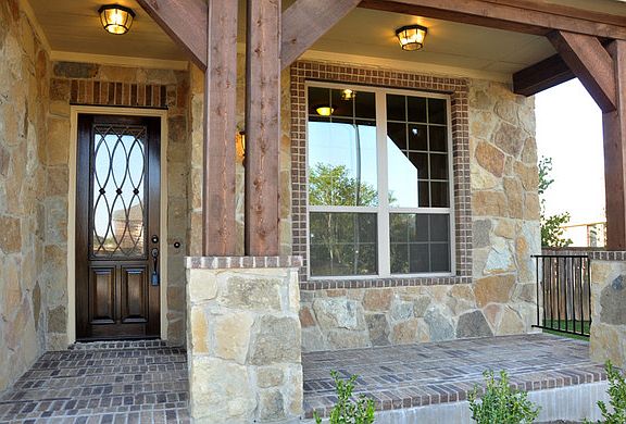The Sheridan II E Front Covered Porch