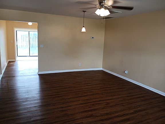 LIVING ROOM AND DINING AREA