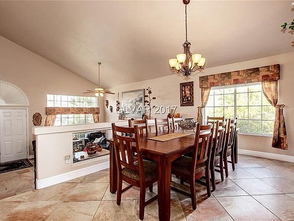 Spacious formal dining room..