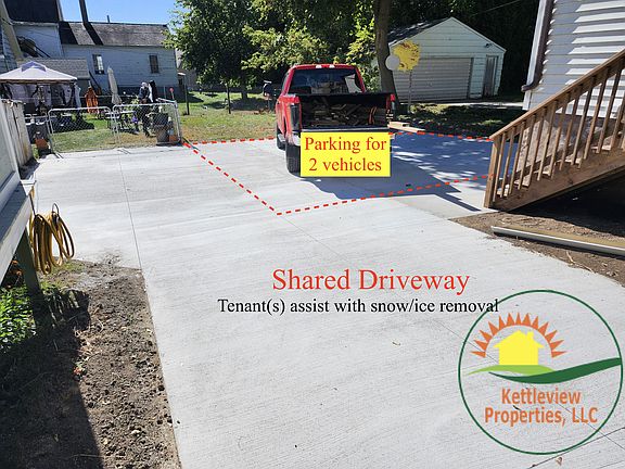 NEW Parking Slab. 1-2 vehicles.