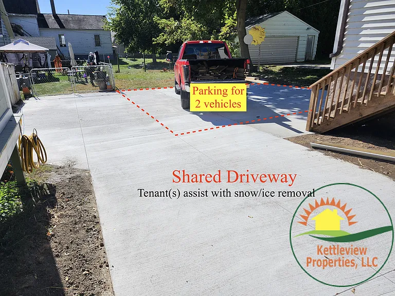 NEW Parking Slab. 1-2 vehicles.