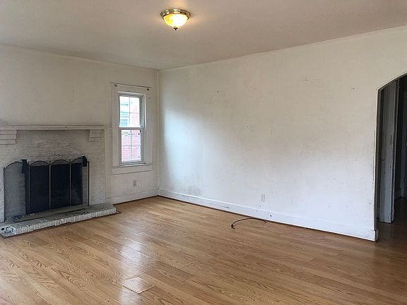 Fireplace in the living room