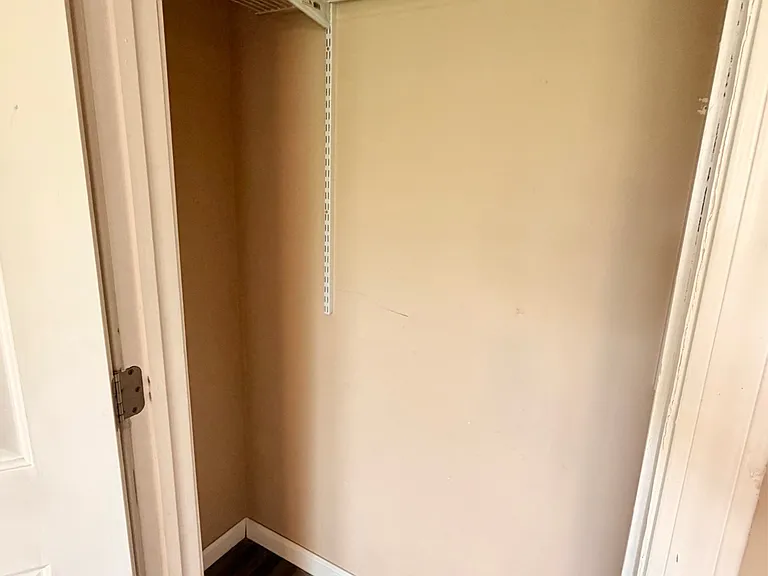 Spare bedroom closet