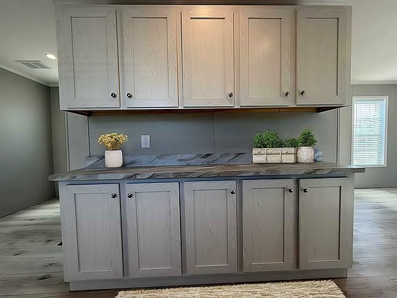 staged cabinet