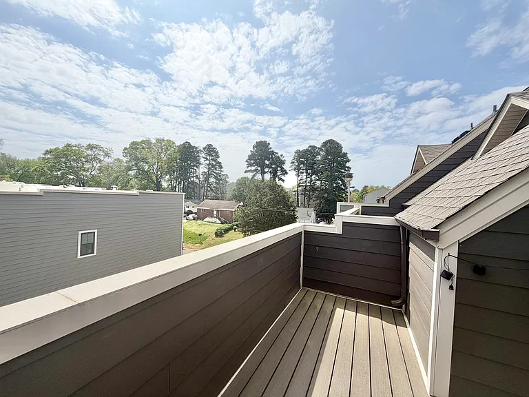 Private rooftop terrace