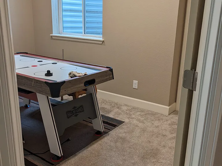 Basement bedroom