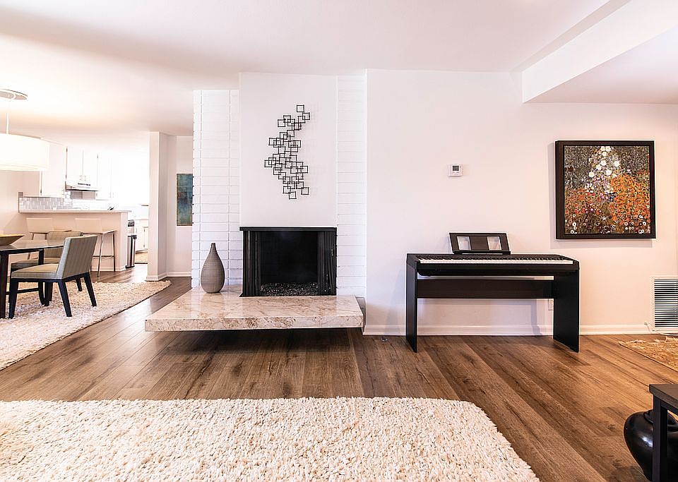 Fireplace living area