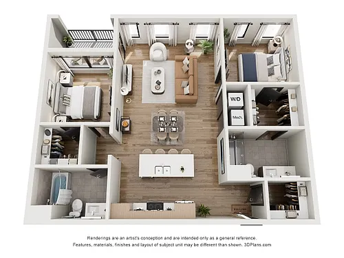 Floor plan B14
