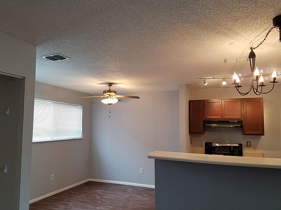 Open Floor plan--Dining and Kitchen from living room
