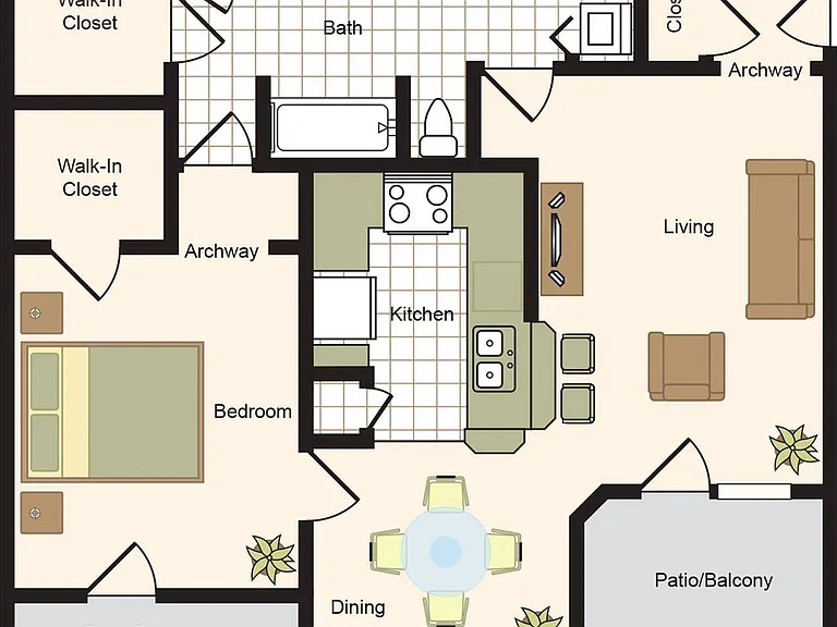 A | 1x1 | 963 sq ft A | 1x1 | 963 sq ft
