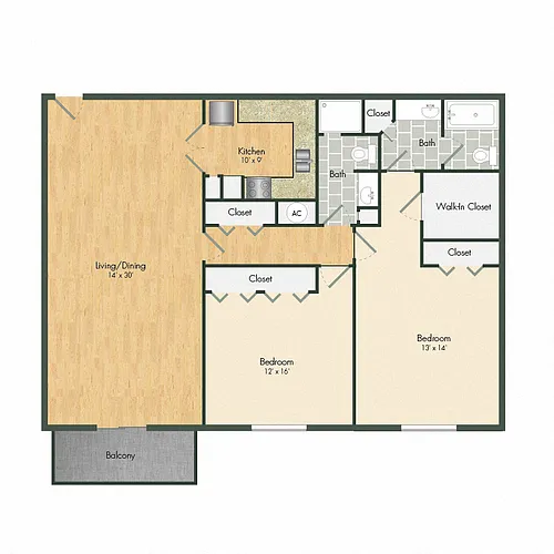 Floor plan B4