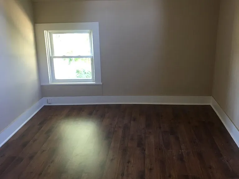 Upstairs bedroom, office or crafting.
Large walk-in dormer closet.