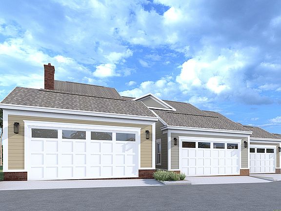 Town Madison Lots 121-125 Townhomes Rear Elevation