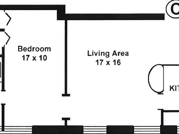 2nd image of 510 Cathedral Pkwy #10C