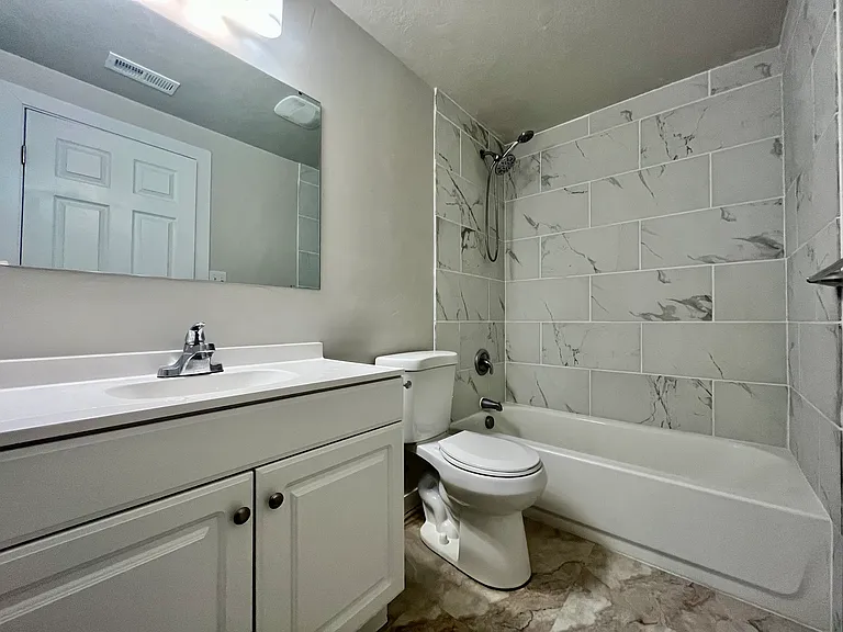 Basement bathroom
