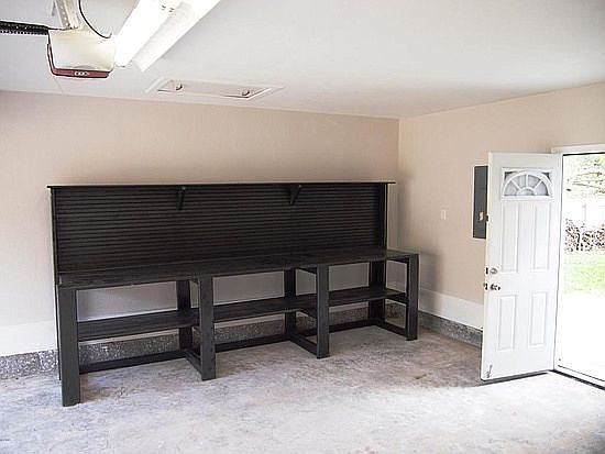 Large work bench. 