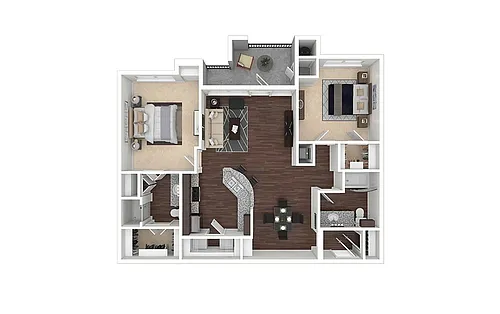 Floor plan 25-B3R