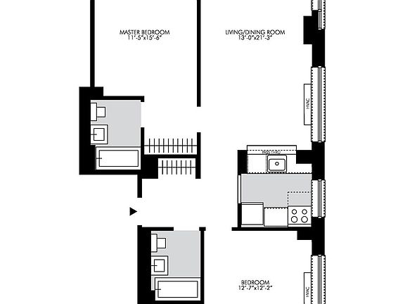 2nd image of 200 W 26th St APT 14E