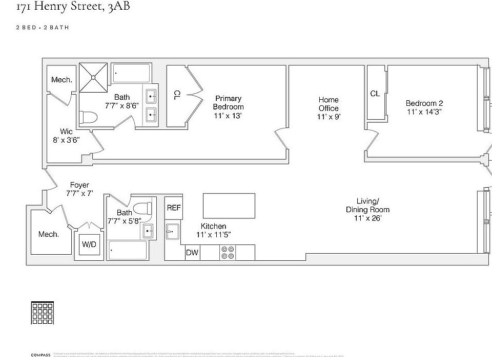 1st image of 171 Henry St #3AB