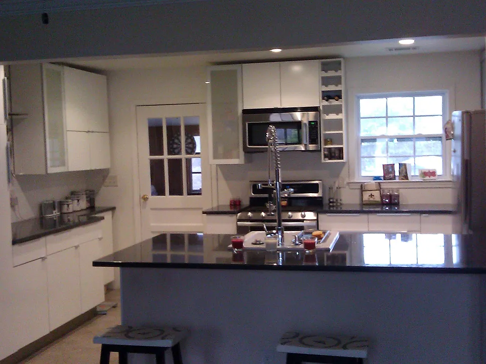 Big custom kitchen